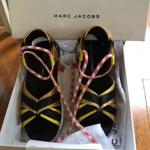 Marc Jacobs sport sandal / worn once skinny ankles